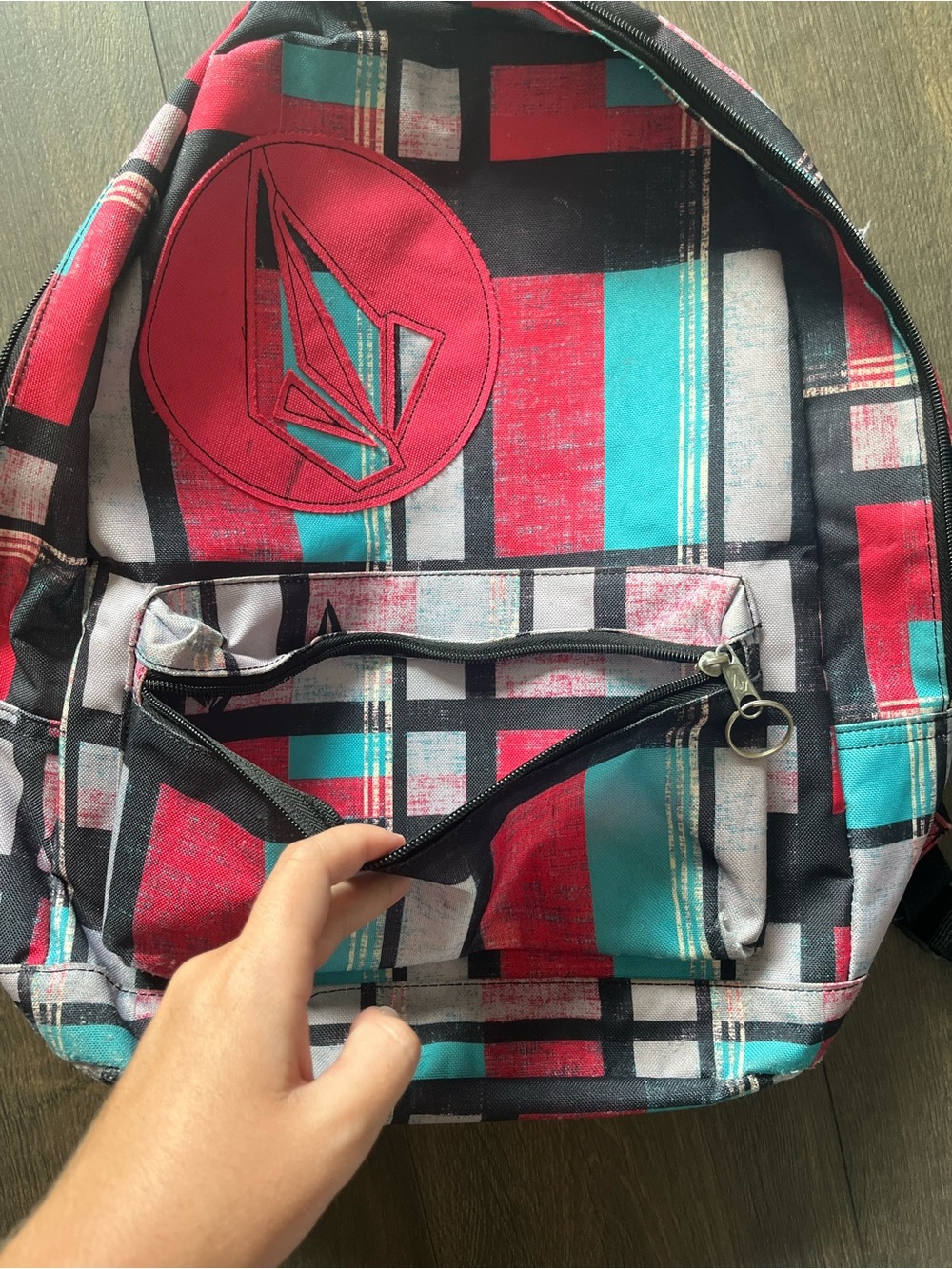 Volcom Plaid Backpack - Picture 7 of 10